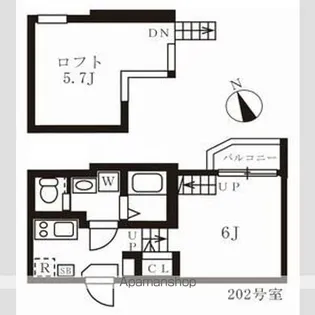 グランハイム車道【2階】の間取り