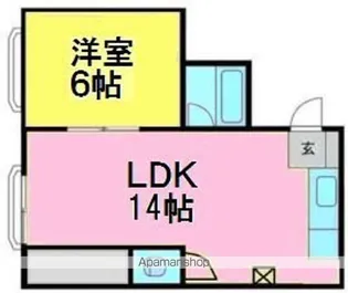 双葉マンション【A3号室】の間取り