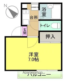アーバンヒルズマンション【3階】の間取り