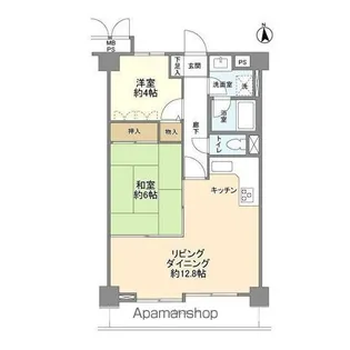 ライオンズマンション横浜保土ケ谷【403号室】の間取り
