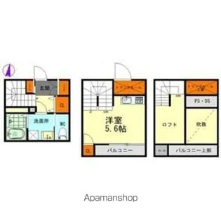 プレミア清水【1階】の間取り