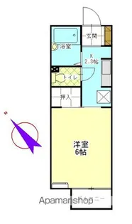 ステラーハウスⅡ【201号室】の間取り