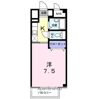 アクシスⅡ【1階】の間取り