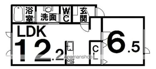 ヒナーレⅣ【2-B号室】の間取り