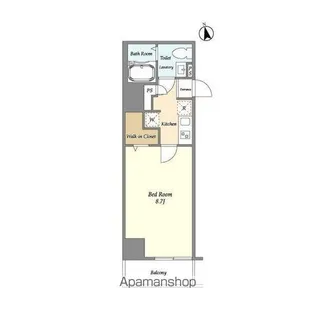 アルファコート綾瀬2【10階】の間取り