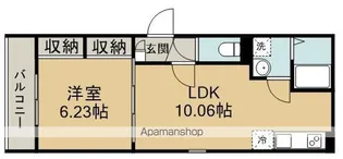 GRADUS若葉Ⅱ【1階】の間取り