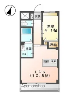 AFFINO DUE【1階】の間取り