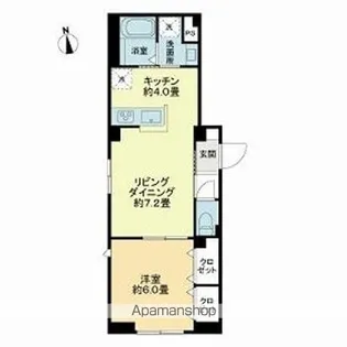 ルミケオ大手町【1階】の間取り