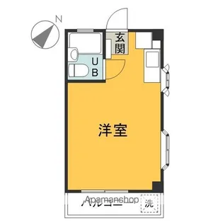 ウエストパレス【3階】の間取り