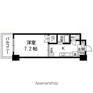 サニーヒルズ泉中央【205号室】の間取り