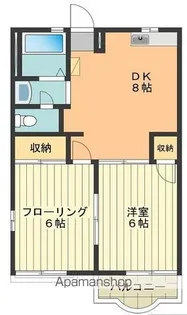 グリーンパーク【2階】の間取り