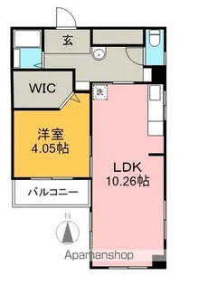 ヴィラ五番街【5階】の間取り