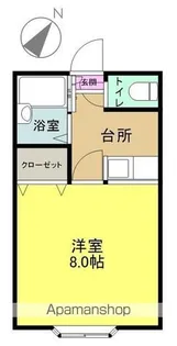 通町レジデンスⅠ号棟【203号室】の間取り