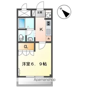 エスポワール・K【2階】の間取り