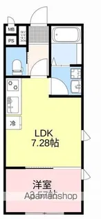 LE PRINTEMPS【2階】の間取り