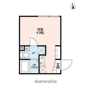FOREST COURT亀有4丁目【2階】の間取り