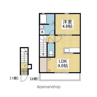 EARL’S COURT衣山Ⅲ【2階】の間取り