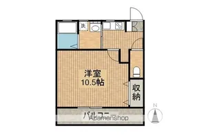 NA ROOMSⅡ【1階】の間取り