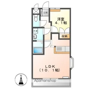 ケイ・グランド (K・GURAND)【2階】の間取り
