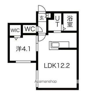 CASA DE SHELLEY(カサ デ シェリー)【1階】の間取り