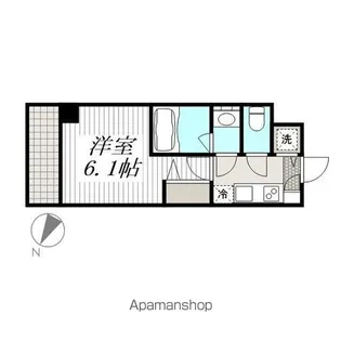 RELUXIA横濱吉野町【5階】の間取り