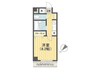 スパシエ ルクス 池袋【4階】の間取り