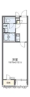 レオネクストシティーパレス2【1階】の間取り
