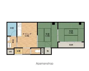 共立マンション豊中第3【202号室】の間取り