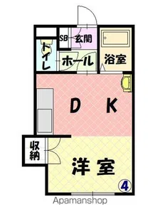 FREIA【304号室】の間取り