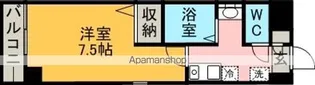 プルミエ千成【1階】の間取り