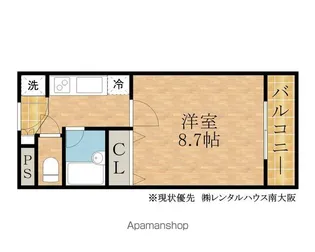 COLLECTION沼町【302号室】の間取り