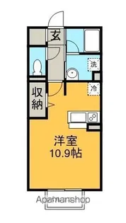 アイリスガーデン【105号室】の間取り