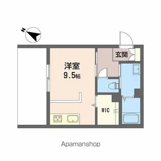 PARADISO本荘【1階】の間取り