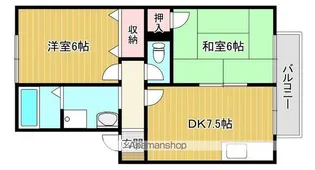 TタウンC・D棟【1階】の間取り