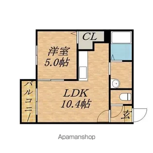 ROSE WOOD【5階】の間取り