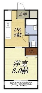 メゾン美鈴【3階】の間取り