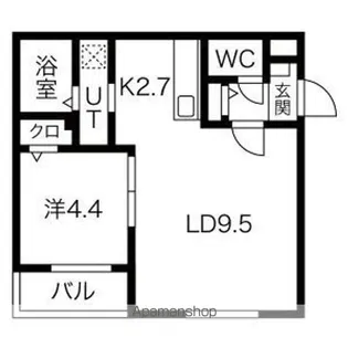 サンステージ宮の沢ST【4階】の間取り