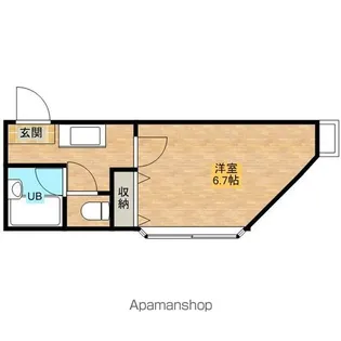 アドラシオン・MT【205号室】の間取り
