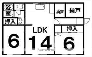 北海道中川郡本別町柏木町【一戸建】の間取り