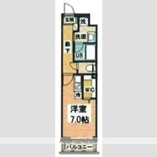 SーFORT船橋海神EAST【4階】の間取り