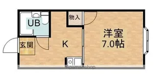 サンパティーク【2階】の間取り