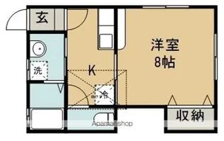 カーサヤマダ宮町【2階】の間取り