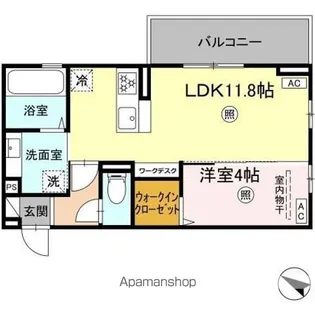 エトワール久保田【2階】の間取り