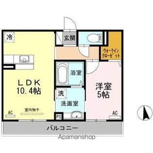 コーポブリックス【3階】の間取り