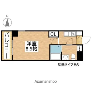 ASレジデンス上前津【8階】の間取り