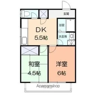 ニューハイム羽沢【2階】の間取り