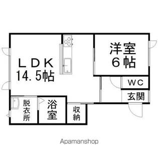 LIVERPOOL【1階】の間取り