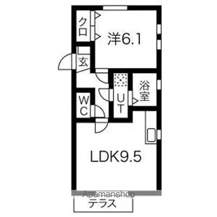 サプリティT・H【1階】の間取り