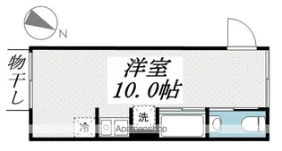 PSR北小金【1階】の間取り