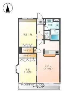 Ocean View 202【3階】の間取り